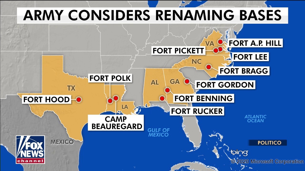 Senators Downplay Trump s Veto Threat Over Renaming Military Bases 